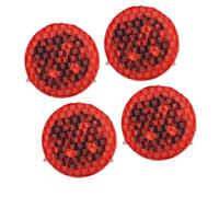 SHINEOFI 4pcs Wireless LED Car Door Warning Lights with 3-red-bulb Strobe Flash Magnet Base, Universal Anti-collision Signal Lamps for Vehicle Safety and Night Driving