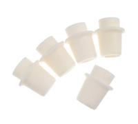 SHINEOFI 5 Pcs Silicone Round Plug Bottle Stopper Test Tube Plugs Lightweight Tasteless Or Pull Out Appearance for Olive Oil and Marinades