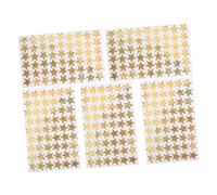 SHINEOFI 5 Sheet Star Stickers for Behavior Incentive Chart Classroom Management and Student Planning Self Adhesive Reward Stars to Promote Responsibility and Positive Habits