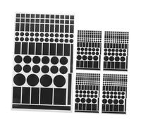 SHINEOFI 5 Sheets Power Supply Blocking Sticker LED Blocking LED Covers for Lights Light Dimming Stickers The Pet Black