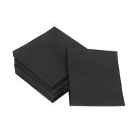 SHINEOFI 500 Sheets Pure Black Removable Adhesive Note Paper Pads High Contrast Sticky Memo Stickers for Office School and Home Organization Portable Decorative Message Pads for Meetings