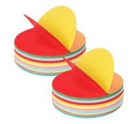 SHINEOFI 500pcs Double Sided Origami Cutouts for DIY Crafts Durable Handmade Material with Rich Color Palette for School Projects and Home
