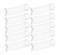 SHINEOFI 50pcs 304 Stainless Steel Lint Catcher for Washing Machine Hose, Reusable Laundry Filter Mesh Net, Washing Machine and Dryer Lint Trap for Water Quality Purification