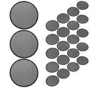 SHINEOFI 50pcs Adhesive Dust Stickers for Speaker Protection PVC Dust Covers for Electronic Accessories Speaker Mesh Net Non Damaging Decoration for Enhanced Sound Quality
