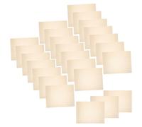SHINEOFI 50pcs Ancient Cicada Wing Paper Xuan Rice Paper Blank Rice for Chinese Calligraphy Art Practice Antique Style Handmade for Brush Writing and Painting