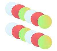 SHINEOFI 50pcs Changing Light Film Removable Adhesive Ambient Lighting Tint Circles for Warm Light Diffuser Lamp Shade Filter Sticker