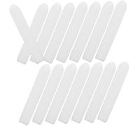 SHINEOFI 50pcs Dishwasher Rack Tip Protectors and End Caps Soft Silicone Dustproof Covers for Dishwasher Rack Repair Compatible Standard Dish White Bulk Pack