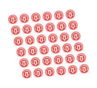 SHINEOFI 50pcs Fire Extinguisher Sign Decals Bright Red Self-adhesive Weatherproof Stickers for Fire Safety Compliance in Offices Restaurants Retail Stores Outdoor Use