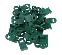SHINEOFI 50pcs Greenhouse Fixing Clips Plastic Corner Fasteners for Shading Insulation Netting Garden Plant Barrier Net Mesh Accessories