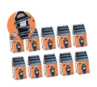 SHINEOFI 50pcs Halloween Candy Boxes Cookie Boxes Packaging Halloween Party Favor