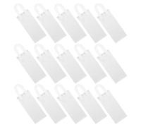 SHINEOFI 50pcs Insulated Cooler Bags with Handles Thermal Take Away Bags for Coffee and Drinks Non Woven Material with Aluminium Foil Lining for Grocery and Long Distance Transport