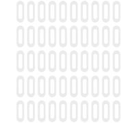 SHINEOFI 50Pcs Luminous Charging Port Protective Films, Fluorescent Phone Charging Port Stickers, Anti-Dust Film for Phone Interface, Night Use Compatible with Apple Devices