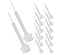 SHINEOFI 50pcs Nail Art Brush Replacement Set Thin Detail Nail Liner Brushes Made of Pp Material Precision Design and Acrylic Painting and Applying Other Glues