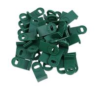 SHINEOFI 50pcs Plastic Greenhouse Corner Clips Fixing Accessories for Insulation Netting and Shading Portable Garden Greenhouse Clips for Secure Installation