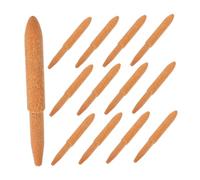 SHINEOFI 50pcs Replacement Nib Dual Tip Brush Pens Graphic Markers Touch Paint Pen Tips Nibs Replacement Writing Stuff Devices Nylon Orange