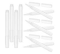 SHINEOFI 50pcs White Liquid Chalk Markers for Glass and Blackboards, Dust-free Fine Tip Pens Easy Erasability for School Classrooms and Window Writing