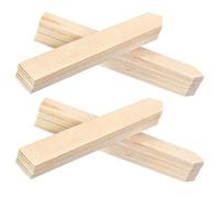 SHINEOFI 50Pcs Wooden Plant Labels Garden Tags for Vegetable and Flower Identification, Blank Sturdy Wood Plant Name Stakes for Outdoor Gardening and Lawn Use