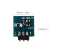 SHINEOFI 5pcs Capacitive Touch Key Modules Self-locking and No-locking Modes Single Channel Sensor Pushbutton Switch for Industrial Control