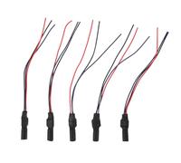 SHINEOFI 5pcs Capacitor Rectifier Filter for Car Reverse Camera Power Relay Signal Filter Cable Automotive Backup Camera Modification Kit