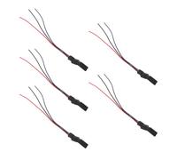 SHINEOFI 5pcs Capacitor Rectifier Filter Reverse Camera Power Cable for Auto Backup Camera Modification Reversing Signal Filter