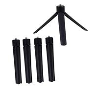 SHINEOFI 5pcs Foldable Mini Tabletop Phone Tripod Lightweight Portable Stand for Smartphones Digital Cameras Gimbals Stable Multi Use for Live Streaming Travel Interview Recording