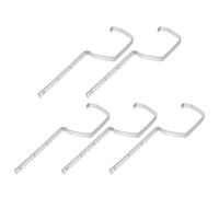 SHINEOFI 5pcs Heavy Duty Iron Rain Gutter Bracket for Gutter System Accessories Prevents Leakage and Protects Foundation from Water Damage Suitable for Warehouses and Residential Buildings