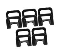 SHINEOFI 5pcs Jack Accessories Steel Claw Clamp Clips Sturdy Materials Easy Installation 11mm Threaded Cylinder Piston Repair Tools for Universal Automotive Hydraulic Jack
