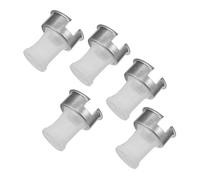 SHINEOFI 5pcs Metal Fuel Tank Filter Kit for Gas Engine Water Pump Polisher Power with Strainer and Ring Replacement Parts