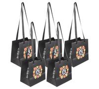 SHINEOFI 5pcs Paper Grave Flower Holders for Cemetery Convenient Design and Simple Travelling Feature, Elegant and Fashionable Wrapping Bags Suitable for Storing Flowers during Ghost