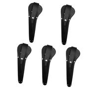 SHINEOFI 5pcs PU Scissors Protector Sheath for Sewing and Stylist Scissors PU Leather Cover with Waistband Hanging Protective Storage for Dressmaking and Cutting Tools