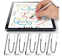 SHINEOFI 5pcs Resistive Stylus Pens, High Precision Capacitive Touch Screen Stylus Pen With Spring Coil, Universal Tablet And Phone Touchscreenpen For Drawing, Note Taking, Meeting, Travel