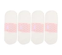 SHINEOFI 5pcs Reusable Cotton Menstrual Pads for Women Washable Breathable Panty Liners Lightweight Soft Cotton Material Suitable for Postpartum Care and Daily Use
