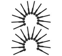 SHINEOFI 5pcs Rubber Silencer Replacement for Hair Scissors and Pet Scissors, Black Rubber Bumper for Quiet Operation and Reduced Hand Strain, for Grooming Settings and Home Use