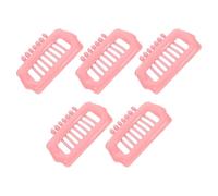 SHINEOFI 5pcs Small Dog Hair Clips Decorative Pet Barrettes 2.3cm Mini Grooming Hairpins for Puppies Cats Yorkshire Maltese Bichon Nose Bridge Accessories