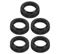 SHINEOFI 5Pcs Tire Changer Cylinder Seal Kit Oil Seal Rings with Dust Ring for Hydraulic Bead Breaker, Replacement Spare Parts for Auto Repair and Tire Machine Maintenance
