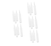 SHINEOFI 5sets Refillable Plastic Caulk Tubes for Sealing Durable Caulking Tubes for Home DIY Projects Easy to Use with Flow for Tile Bathroom Kitchen Applications 4pcs*5