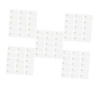 SHINEOFI 5sets White Blank Ic Cards with Memory Access Control Cards for Door Entry Systems Compatible with Home Hotel Office Security 15pcs*5