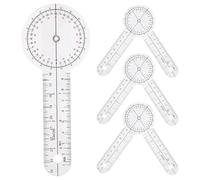 SHINEOFI 6 Inch Angle Ruler Goniometer Made of Plastic for Body Measuring in Physiotherapy and Orthopedic Joint Assessment