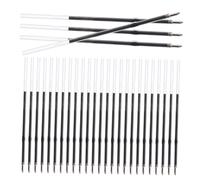 SHINEOFI 600pcs Black Ballpoint Pen Refills Fine Tip Replaceable Ink for Office School Home Writing Supplies Easy Installation Consistent Precision Replacement