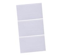 SHINEOFI 600pcs Double-Sided Lined Index Cards White Ruled Note Cards for Student Study Aids Office Stationery Exam Revision Multipurpose Memory Paper for School and Work