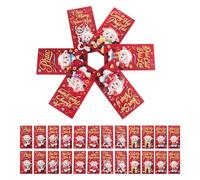 SHINEOFI 60pcs Lunar New Year Red Money Envelopes for Cash with Year the Sheep Theme, Paper Material, 6.5x3.5 in Size, Featuring Festive Vietnamese Blessings for Family Reunions