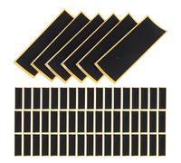 SHINEOFI 60pcs Mini Skateboard Grip Tape Foam Pads with High Resilience and Ultra-precise Control for Fingerboard Training and Casual Play, Adhesive Anti Slip Strips for Deck Surface