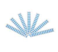 SHINEOFI 60pcs Removable Note Stickers for 24-hole and 28-hole Polyphonic Harmonicas in C Key, Self-adhesive Numbered Labels with Blue Scale Notes, for Musical Learning and Practice