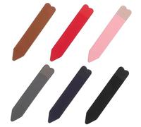 SHINEOFI 6pcs Adhesive Stylus Pen Holder Sleeve Elastic Pocket Anti-lost Capacitive Pen Cover Compatible with Xiaomi Tablet Touchscreen Devices