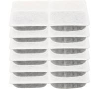 SHINEOFI 6pcs Cat Water Fountain Filters Replacement for Pet Water Dispenser Natural Coconut Shell Activated Carbon Filters Hair and Debris Removal