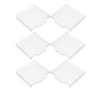 SHINEOFI 6Pcs Fire Alarm Pull Station Guard Covers Manual Alarm Shield Protective Flap for Fireproof Call Point for Home and Institutional Safety