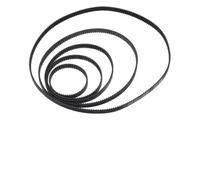 SHINEOFI 6pcs Gt2 Timing Belt 6mm Closed Loop Synchronous Belts for 3d Printer Parts with 110mm, 112mm, 158mm, 200mm, 280mm, 400mm Lengths, Sturdy Rubber Printer Accessories