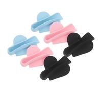SHINEOFI 6pcs Heart Shape Silicone Lip Gloss Holder for Cell Phone Lightweight and Convenient Portable Lipstick Phone Case Holder for Travel Or Every Occasion