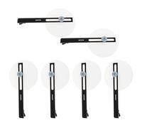 SHINEOFI 6pcs Lcd Screen Remover Tool with Adjustable Metal and Silicone Retainer Clips for LED Tv and Lcd Panels Effortless Screen Removal and Repair for Maintenance
