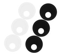 SHINEOFI 6pcs Phone Privacy Camera Covers Black White Webcam Stickers for Smartphones Laptops Sturdy Protective Lens Decals to Ensure Security Prevent Unauthorized Access